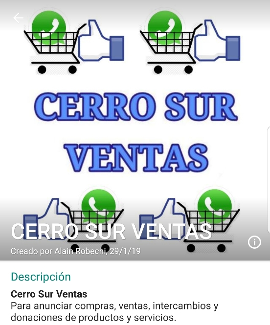 Cerro Sur Ventas