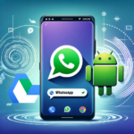 WhatsApp Backup Android : modifie l'utilisation de l'espace de Google Drive...