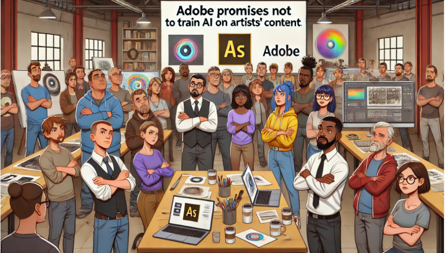 Lorsque Adobe a promis de ne pas entraîner l&rsquo;IA sur le contenu des artist...