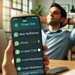 Comment masquer un groupe WhatsApp sans le quitter...